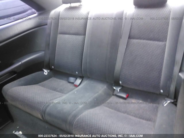 1HGEM22384L056058 - 2004 HONDA CIVIC DX VP BLACK photo 8