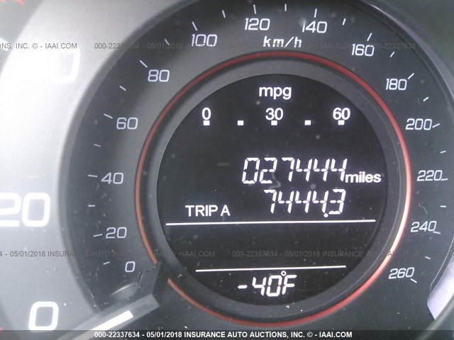 1HGCR2F54FA103864 - 2015 HONDA ACCORD SPORT 勃艮第红 照片 7