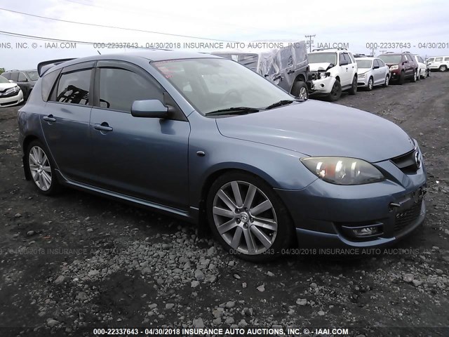 JM1BK34LX71722248 - 2007 MAZDA SPEED 3 蓝色 照片 1