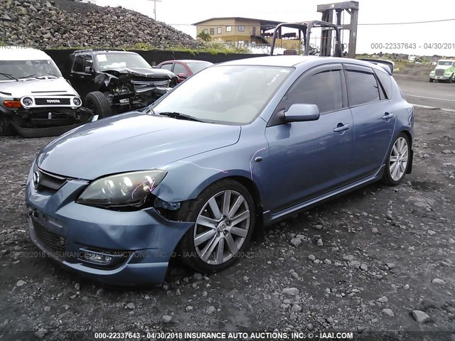 JM1BK34LX71722248 - 2007 MAZDA SPEED 3 蓝色 照片 2