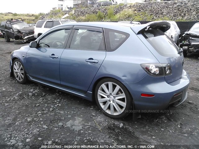 JM1BK34LX71722248 - 2007 MAZDA SPEED 3 蓝色 照片 3