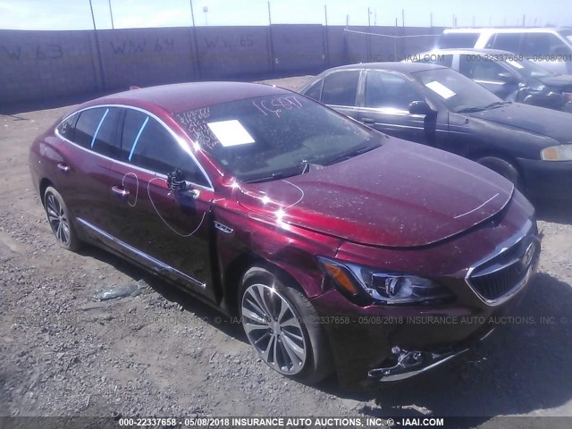 1G4ZN5SS4HU194892 - 2017 BUICK LACROSSE PREFERRED RED photo 1