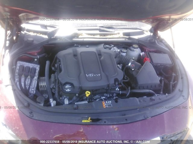 1G4ZN5SS4HU194892 - 2017 BUICK LACROSSE PREFERRED RED photo 10