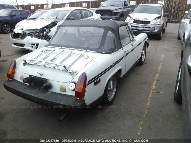 GAN6UH195265G - 1977 MG MIDGET WHITE photo 4