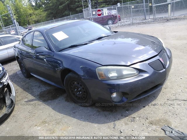 2G2WP552481189933 - 2008 PONTIAC GRAND PRIX GRAY photo 1