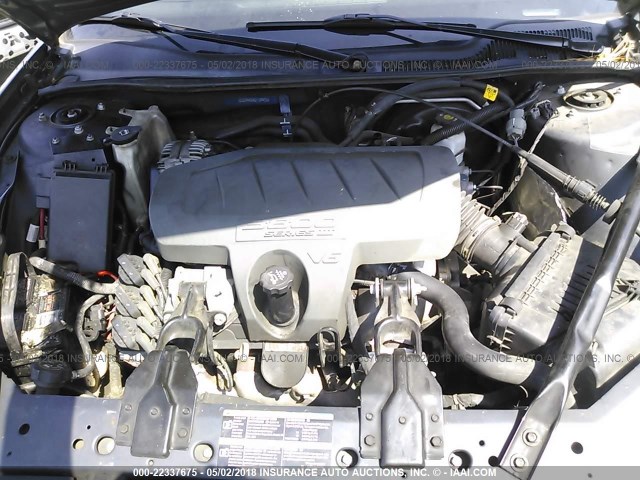 2G2WP552481189933 - 2008 PONTIAC GRAND PRIX GRAY photo 10