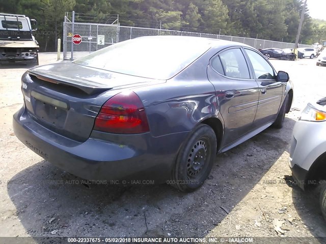 2G2WP552481189933 - 2008 PONTIAC GRAND PRIX GRAY photo 4