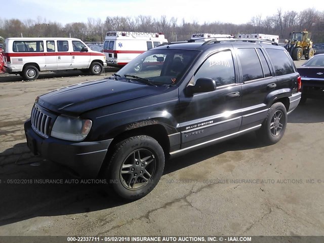 1J4GW48S94C253391 - 2004 JEEP GRAND CHEROKEE LAREDO/COLUMBIA/FREEDOM 黑色 照片 2