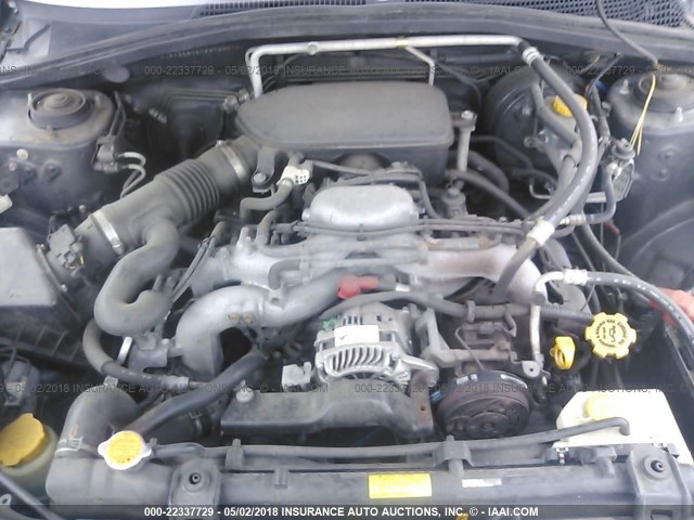 JF1SG67676H755518 - 2006 SUBARU FORESTER 2.5X LL BEAN BLUE photo 10