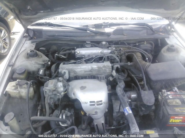 4T1BG22K8YU668207 - 2000 TOYOTA CAMRY CE/LE/XLE 银色 照片 10