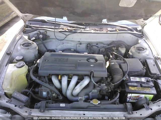 1NXBR12E6YZ329556 - 2000 TOYOTA COROLLA VE/CE/LE 银色 照片 10