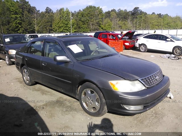 4T1BF28BX4U384016 - 2004 TOYOTA AVALON XL/XLS BEIGE photo 1