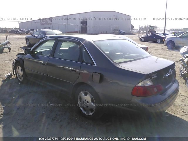 4T1BF28BX4U384016 - 2004 TOYOTA AVALON XL/XLS BEIGE photo 3