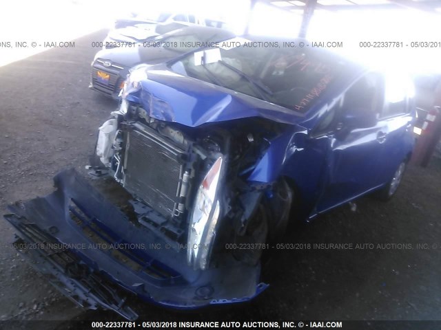 3N1CE2CP2GL365427 - 2016 NISSAN VERSA NOTE S/S PLUS/SV/SL/SR BLUE photo 2
