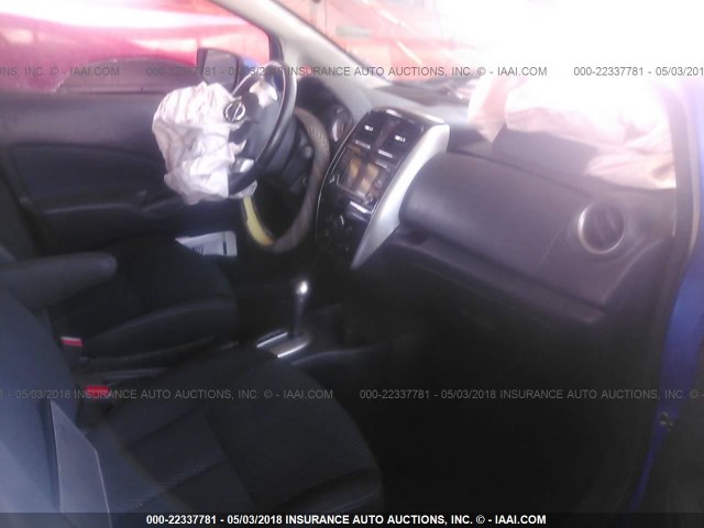 3N1CE2CP2GL365427 - 2016 NISSAN VERSA NOTE S/S PLUS/SV/SL/SR BLUE photo 5