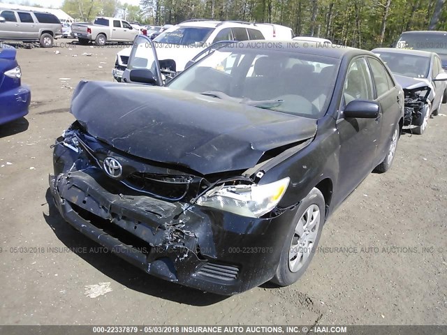4T1BK3EK5AU115598 - 2010 TOYOTA CAMRY SE/LE/XLE BLACK photo 2