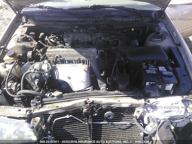 4T1BG22K9YU670998 - 2000 TOYOTA CAMRY CE/LE/XLE GOLD photo 10