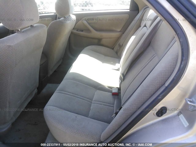 4T1BG22K9YU670998 - 2000 TOYOTA CAMRY CE/LE/XLE GOLD photo 8