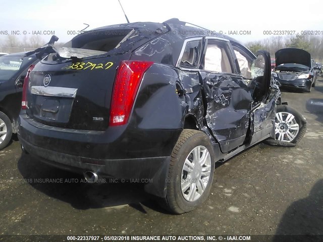 3GYFNDE3XCS648202 - 2012 CADILLAC SRX LUXURY COLLECTION BLACK photo 4