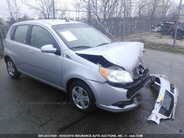 KL1TD6DE1AB113334 - 2010 CHEVROLET AVEO LS/LT 银色 照片 1