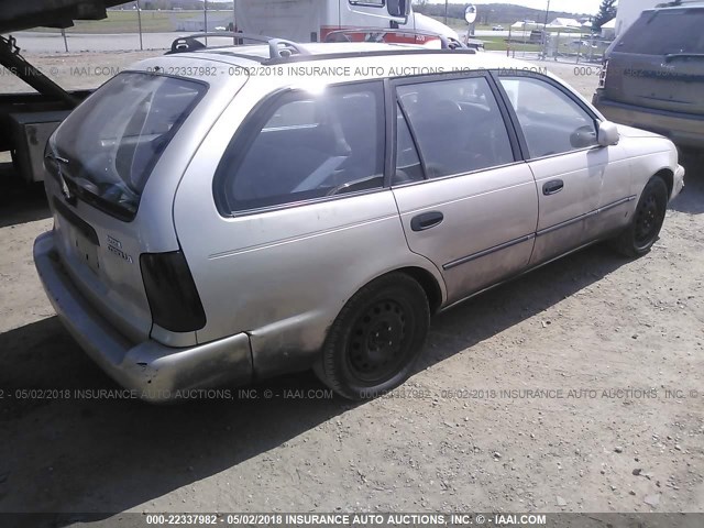 JT2AE09V0R0047538 - 1994 TOYOTA COROLLA DX GOLD photo 4