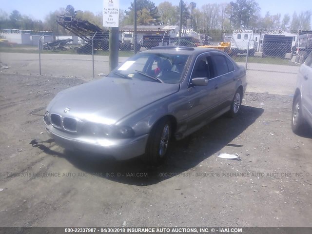 WBADT634X2CH98566 - 2002 BMW 530 I AUTOMATIC GRAY photo 2