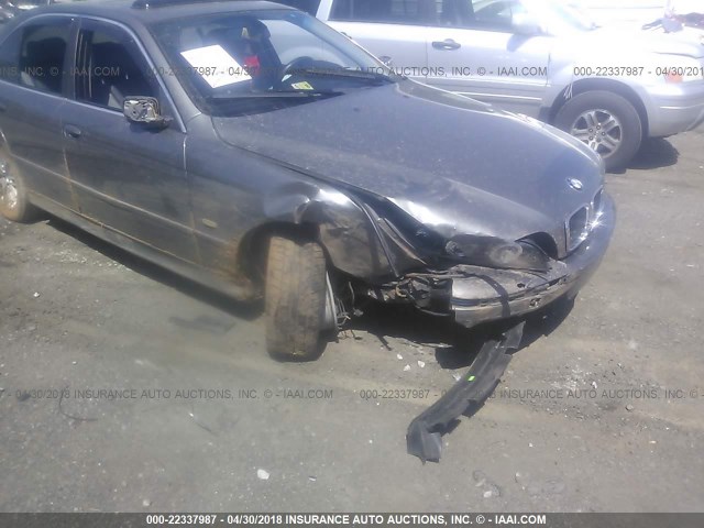 WBADT634X2CH98566 - 2002 BMW 530 I AUTOMATIC GRAY photo 6