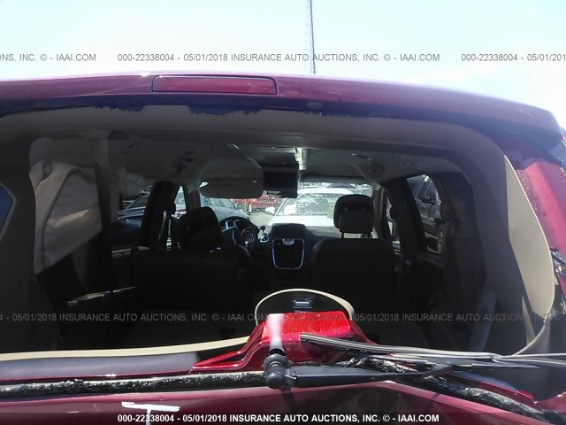 2C4RC1BG5DR565015 - 2013 CHRYSLER TOWN & COUNTRY TOURING RED photo 8