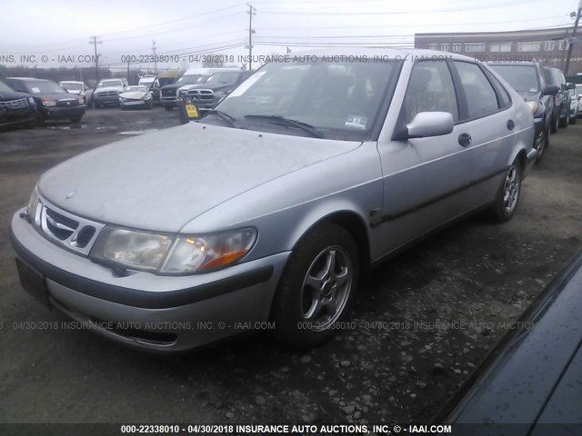 YS3DD58H912027516 - 2001 SAAB 9-3 SILVER photo 2