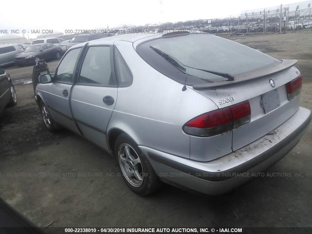 YS3DD58H912027516 - 2001 SAAB 9-3 SILVER photo 3