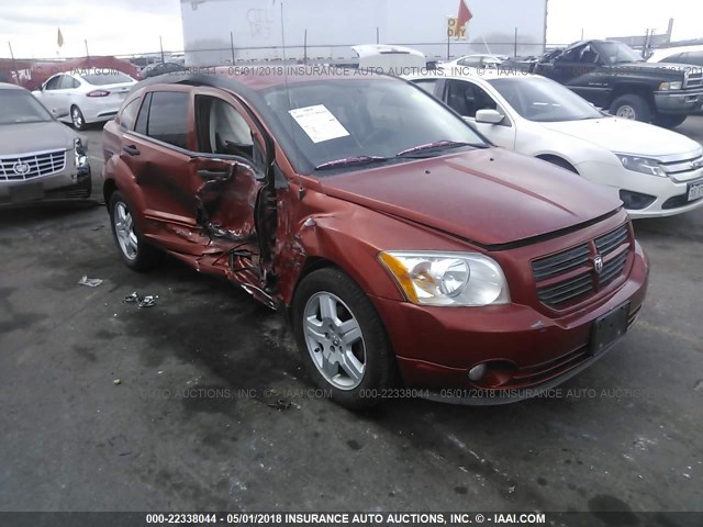 1B3HB48BX8D592524 - 2008 DODGE CALIBER SXT ORANGE photo 1