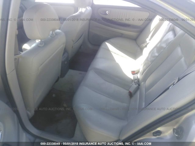 JN1CA31D0YT508267 - 2000 NISSAN MAXIMA GLE/GXE/SE GRAY photo 8