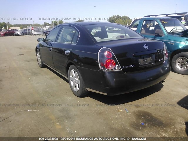 1N4AL11D32C148122 - 2002 NISSAN ALTIMA S/SL BLACK photo 3