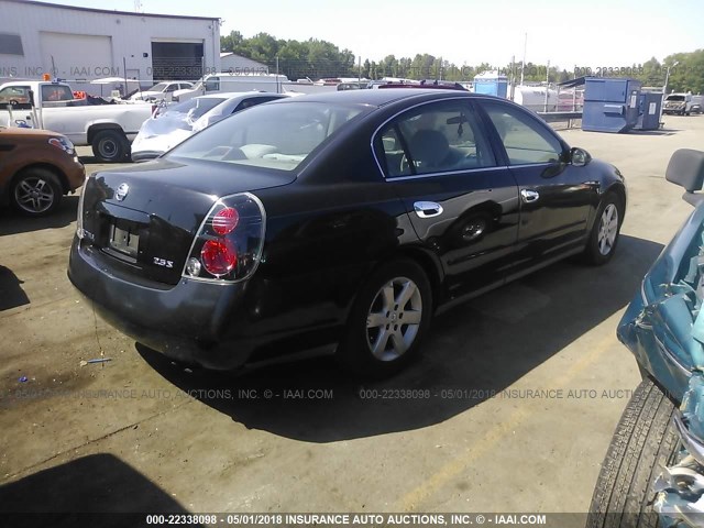 1N4AL11D32C148122 - 2002 NISSAN ALTIMA S/SL BLACK photo 4