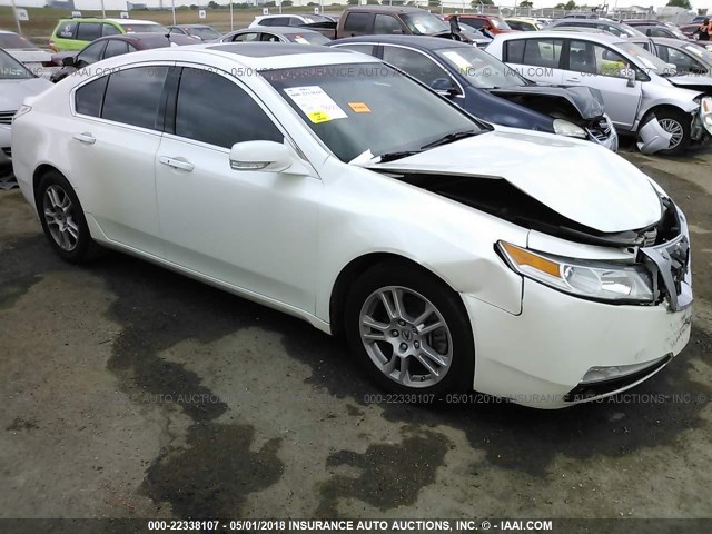 19UUA86559A018678 - 2009 ACURA TL WHITE photo 1