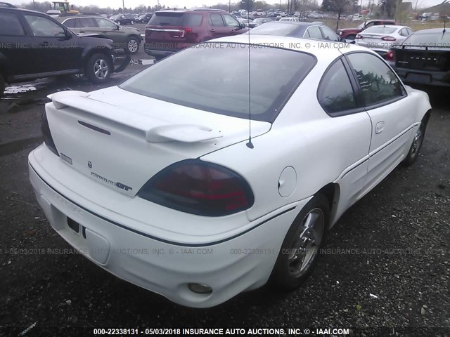 1G2NV12E04C118323 - 2004 PONTIAC GRAND AM GT1 WHITE photo 4