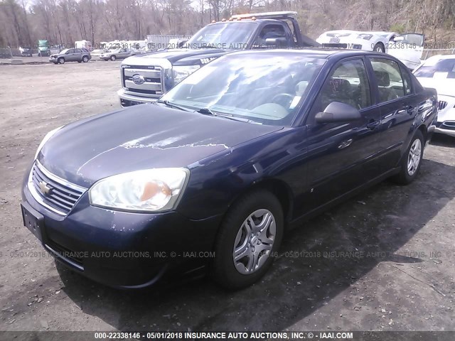 1G1ZS58F87F254367 - 2007 CHEVROLET MALIBU LS 蓝色 照片 2