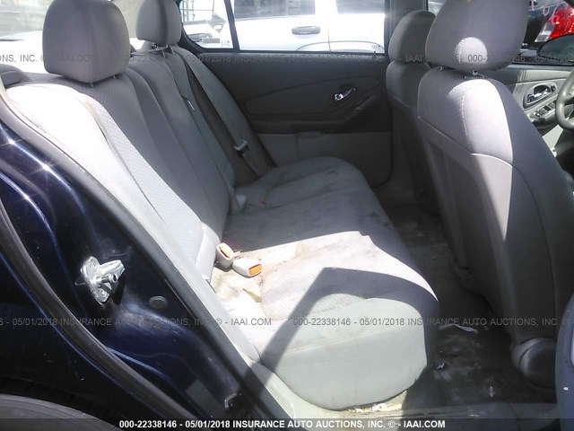 1G1ZS58F87F254367 - 2007 CHEVROLET MALIBU LS 蓝色 照片 8