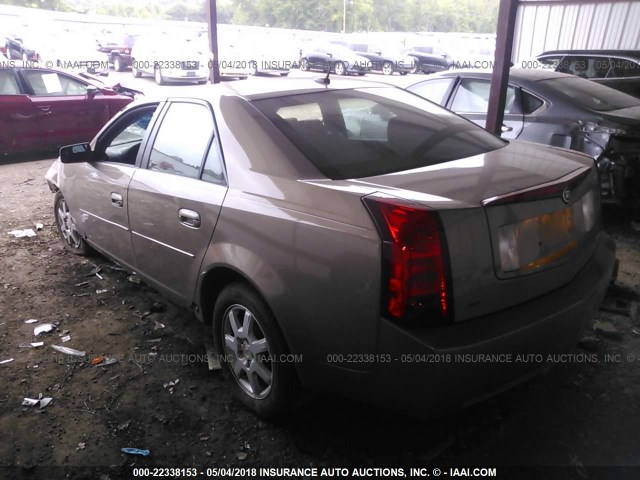 1G6DM57T770107630 - 2007 CADILLAC CTS TURQUOISE photo 3