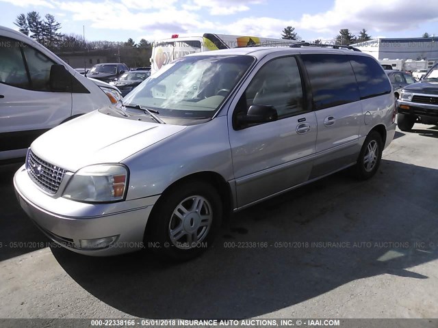 2FMDA52235BA12879 - 2005 FORD FREESTAR SEL GRAY photo 2