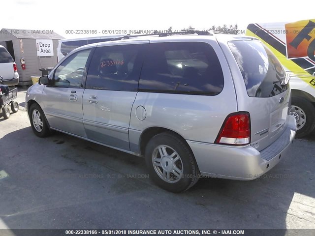 2FMDA52235BA12879 - 2005 FORD FREESTAR SEL GRAY photo 3