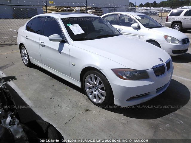 WBAVB77578NH79745 - 2008 BMW 335 I WHITE photo 1