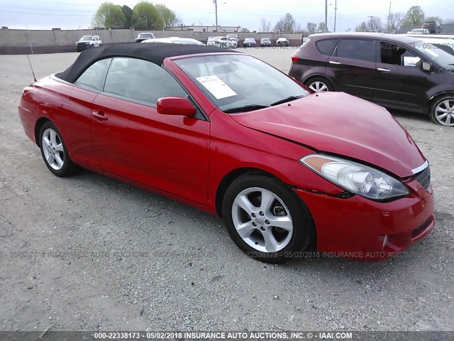 4T1FA38P96U102467 - 2006 TOYOTA CAMRY SOLARA SE/SLE წითელი ფოტო 1