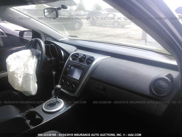 JM3ER29L570124688 - 2007 MAZDA CX-7 BLACK photo 5