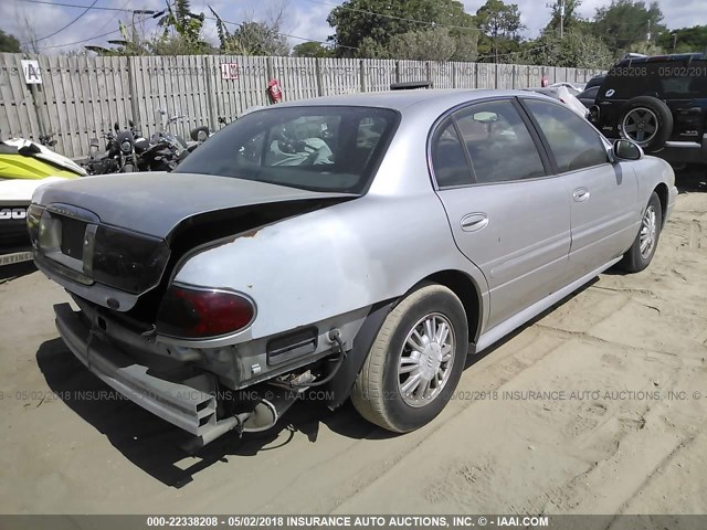 1G4HP52K434146789 - 2003 BUICK LESABRE CUSTOM SILVER photo 4