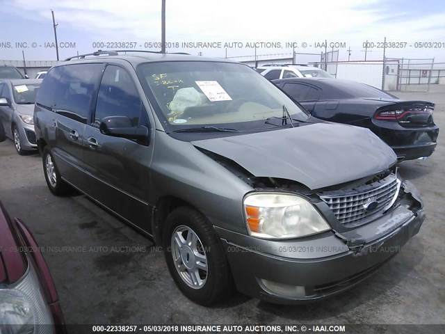 2FMZA52275BA39136 - 2005 FORD FREESTAR SEL GREEN photo 1