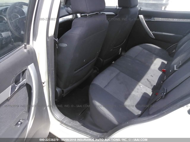 KL1TD5DE2AB101476 - 2010 CHEVROLET AVEO LS/LT 白色 照片 8