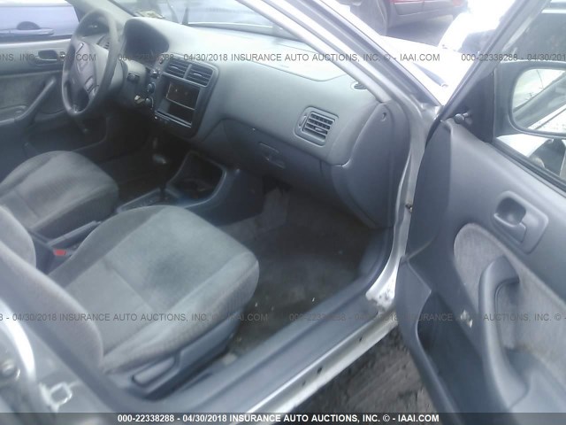 2HGEJ6619XH534692 - 1999 HONDA CIVIC SE SILVER photo 5