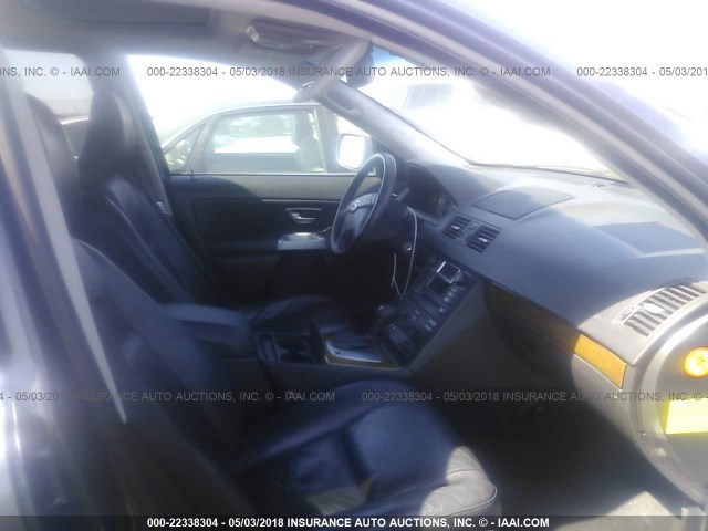 YV1CM592151143392 - 2005 VOLVO XC90 GRAY photo 5
