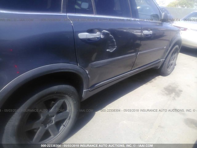 YV1CM592151143392 - 2005 VOLVO XC90 GRAY photo 6